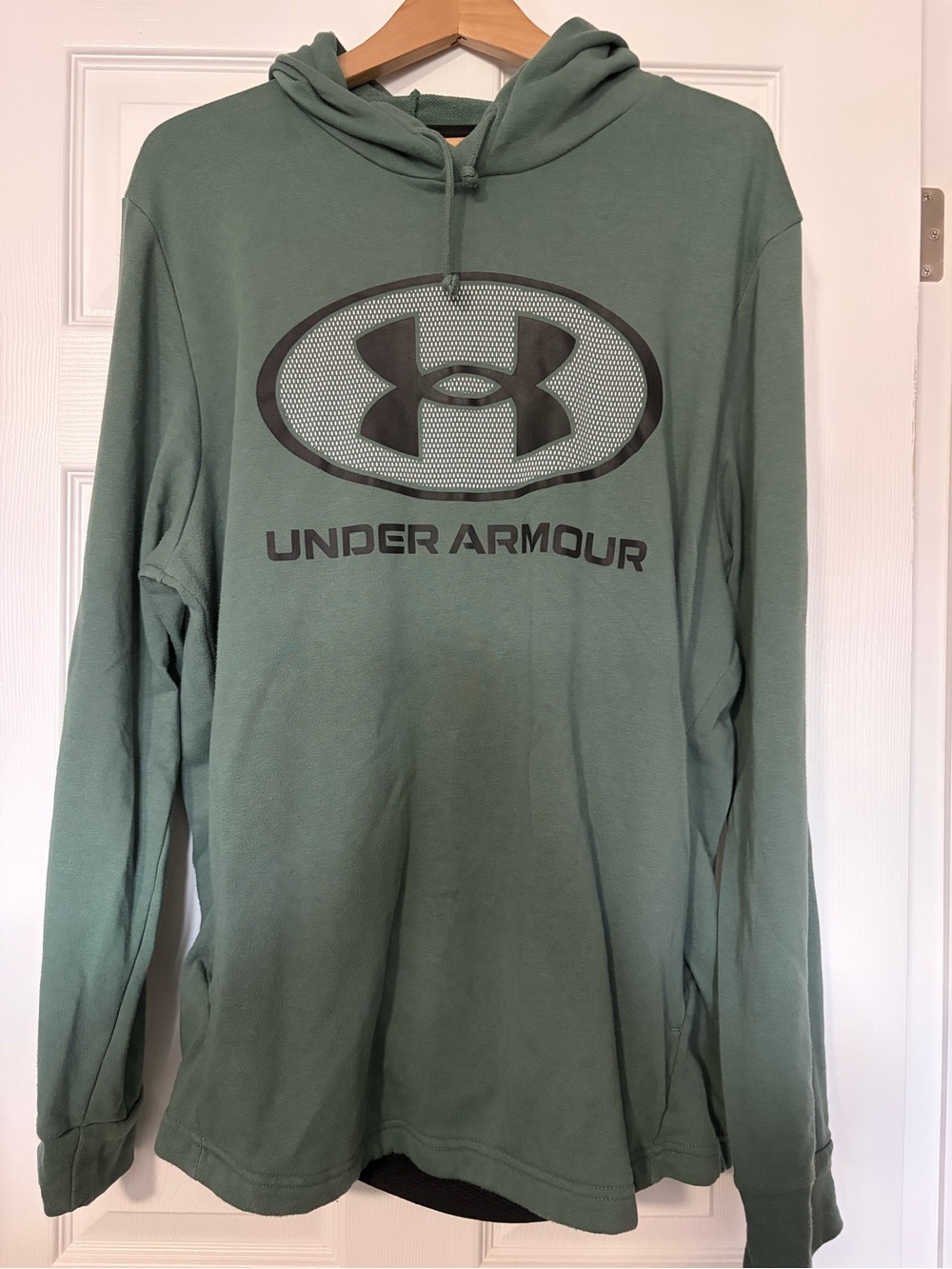 Under Armour Green Logo Hoodie